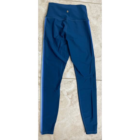 Spiritual Gangster High Rise Blue Rainbow Stripe Legging XS - Picture 7 of 7